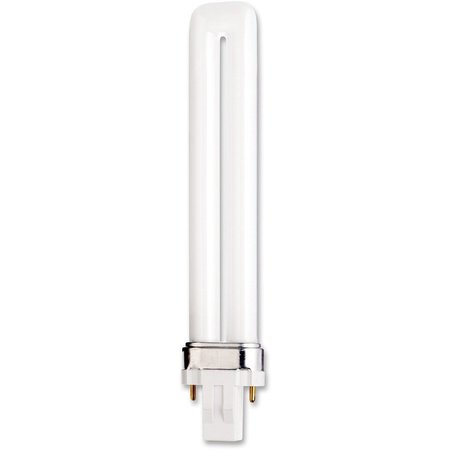 SATCO CFL Twin Tube, 13W, 2700 Kelvin, White SDNS8310